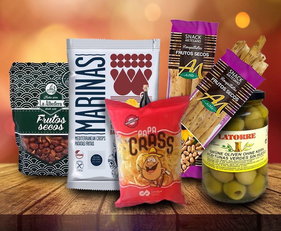 Distribuciones Martí, Snacks y Aperitivos para tu Local.